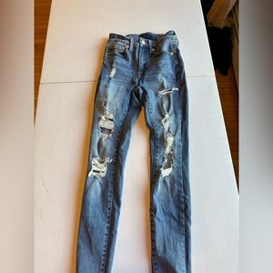 Aeropostale size 0 skinny jeans